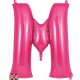 (image for) Oaktree Pink Letter M Shape Balloons