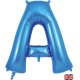 (image for) Oaktree Blue Letter A Shape Balloons