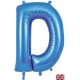 (image for) Oaktree Blue Letter D Shape Balloons