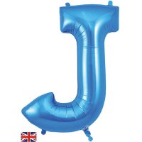 (image for) Oaktree Blue Letter J Shape Balloons