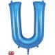 (image for) Oaktree Blue Letter U Shape Balloons