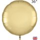 (image for) 36" Pure Gold Round Packaged Foil Balloons