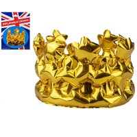 Inflatable Foil Gold Crown