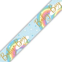 (image for) Rastel Rainbow Baby Boy Holographic Banner