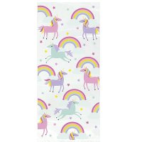 (image for) Rainbow And Unicorn Cello Bags 20pk