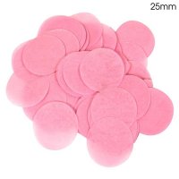 25mm Light Pink Tissue Paper Confetti 14g