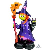 Scary Witch Airloonz Foil Balloons