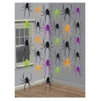 (image for) Spider String Decorations 6pk