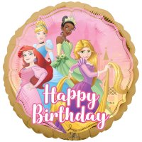 (image for) 18" Disney Princess Happy Birthday Foil Balloons