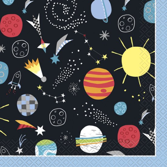 (image for) Outer Space Luncheon Napkins 16pk