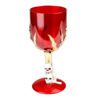 Red Skull Claw Goblet