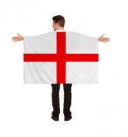 (image for) England St George Flag Cape 5ft x 3ft