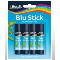 Bostik Blu Glue Stick 4pk