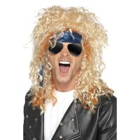 (image for) Heavy Metal Blonde Rocker Wigs