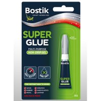 Bostik Super Glue Non-Drip Gel Tube