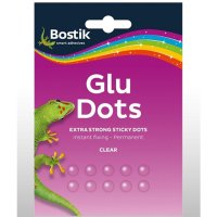 Bostik Extra Strong Clear Glu Dots 200pk