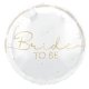 (image for) 18" Bride To Be Gold Script Foil Balloons