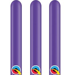 (image for) 160Q Puple Violet Modelling Balloons 100pk