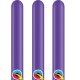 (image for) 160Q Puple Violet Modelling Balloons 100pk