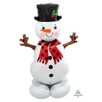 (image for) Snowman AirLoonz Large Foil Balloons