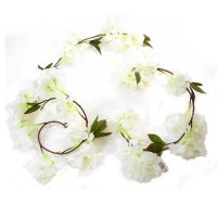 (image for) 6ft Ivory Blossom Garland