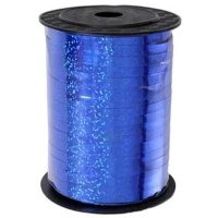 Metallic Holographic Royal Blue Curling Ribbon 250yds