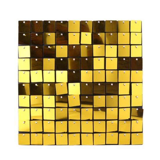 (image for) Gold Sequin Wall Panels