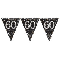 (image for) Gold Celebration 60th Birthday Bunting