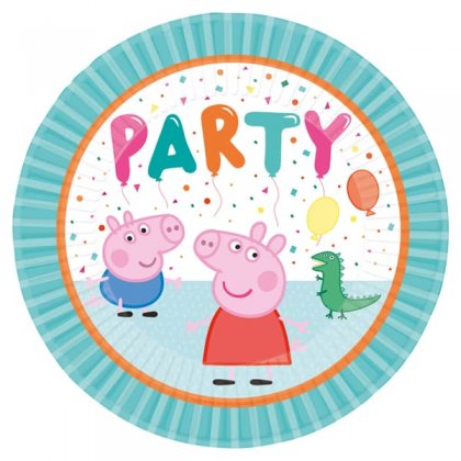 Peppa Pig Party Paper Plates