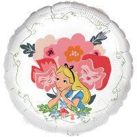 18" Disney Alice In Wonderland Foil Balloons