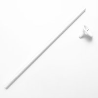 White Paper Balloon Sticks And Cups 100pk