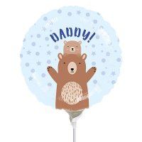 (image for) 9" Daddy Air Fill Foil Balloon