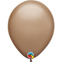 11" Mocha Brown Latex Balloons 25pk