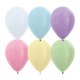 (image for) 12" Satin Assorted Latex Balloons 50pk