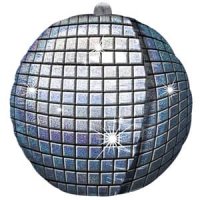 (image for) Disco Ball Ultrashape Balloons