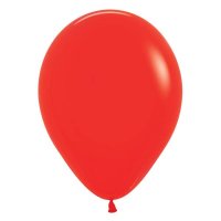 12" Fashion Red Latex Balloons 50pk