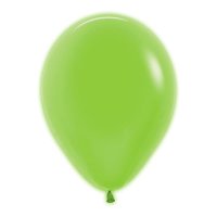 (image for) 12" Neon Green Latex Balloons 50pk