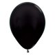 (image for) 12" Metallic Black Latex Balloons 50pk