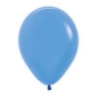 (image for) 5" Neon Blue Latex Balloons 100pk