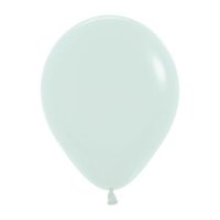 (image for) 5" Pastel Matte Green Latex Balloons 100pk