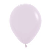 (image for) 5" Pastel Matte Lilac Latex Balloons 100pk