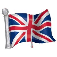(image for) Great Britain Flag Supershape Balloons