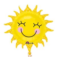 Sunshine Sun Supershape Foil Balloons