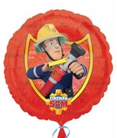 (image for) 18" Fireman Sam Foil Balloons