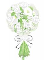Bouquet For The Bride Supershape Balloons