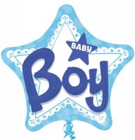 Baby Boy Multi Foil Balloons