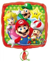 (image for) 18" Super Mario Bros Foil Balloons
