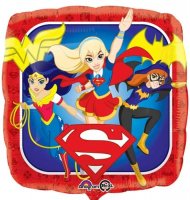 18" DC Super Hero Girls Foil Balloons