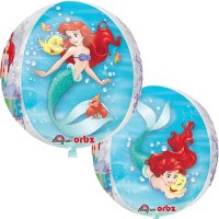 Ariel Dream Big Clear Orbz Foil Balloons