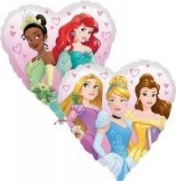 (image for) 18" Disney Princess Heart Foil Balloons